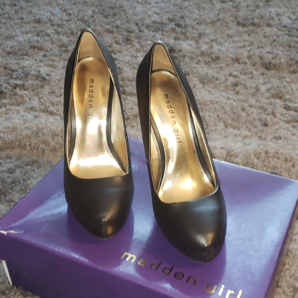 Black madden girl Heels